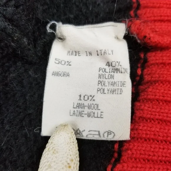 Vintage Miss Deanna cropped Angora zip sweater M - Picture 7 of 8